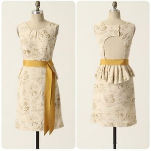 Anthropologie Windowpane Dress by Moulinette Soeurs